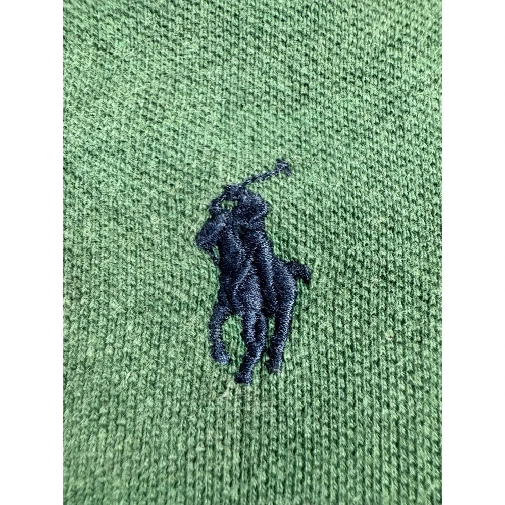 Polo Ralph Lauren Classic Fit Polo Shirt L Green Heather Pony Logo Men
